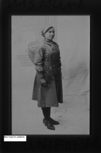 Mrs Hunt in uniform