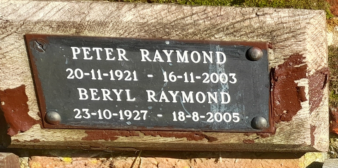 Peter &amp; Beryl Raymond